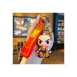 3D PVC Figure Keychain - Dragon Ball - Krillin
