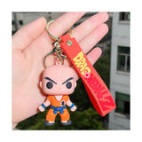 3D PVC Figure Keychain - Dragon Ball - Krillin