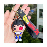 3D PVC Figure Keychain - Dragon Ball Z - Vegeta Scouter Armor Chibi