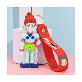 3D PVC Figure Keychain - Hunter x Hunter - Hisoka Morow Light Blue Outfit