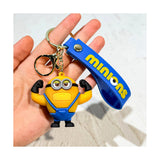 3D PVC Figure Keychain - Minions - Minion Flexing Muscles