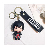 3D PVC Figure Keychain - Naruto - Itachi Uchiha Chibi Akatsuki Robe