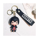 3D PVC Figure Keychain - Naruto - Itachi Uchiha Chibi Akatsuki Robe