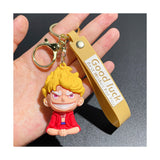3D PVC Figure Keychain - One Piece - Monkey D. Luffy Gear 5 Chibi