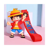 3D PVC Figure Keychain - One Piece - Monkey D. Luffy Red Shirt Blue Shorts
