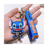 3D PVC Figure Keychain - Lilo & Stitch - Stitch Skeleton Costume