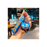 3D PVC Figure Keychain - Lilo & Stitch - Stitch Vampire With Pumpkin