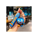 3D PVC Figure Keychain - Lilo & Stitch - Stitch Vampire With Pumpkin