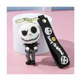 3D PVC Figure Keychain - Nightmare Before Christmas - Jack Skellington Chibi With Arms Crossed