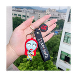 3D PVC Figure Keychain - Nightmare Before Christmas - Sally Chibi Yellow Dress