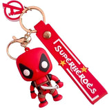 3D PVC Figure Keychain - Marvel - Deadpool Pop Style Figure With Katana