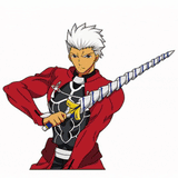 3D Lenticular Sticker - Fate/Zero - Saber Archer Lancer Three Forms