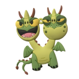 How to Train Your Dragon Barf and Belch PVC keychain