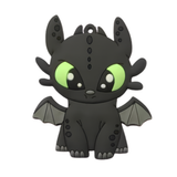 How to Train Your Dragon Chibi Toothless dragon PVC keychain