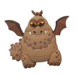 How to Train Your Dragon Chubby Gronckle dragon PVC keychain