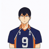 3D Lenticular Sticker - Haikyuu - Tobio Kageyama Three Forms