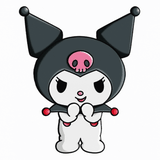 3D Lenticular Sticker - Sanrio - Kuromi