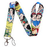 Snow White and the Seven Dwarfs Snow White Poses with Apple lanyard