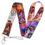 Pixar 's Coco Characters and lanyard