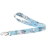 Frozen Olaf The Snowman Multiple Poses lanyard