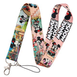 Mickey & Friends Minnie Mouse Comic Strip Style lanyard