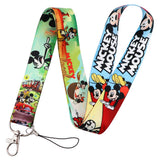 Mickey & Friends Friends Outdoor Adventures Collage lanyard
