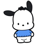 Sanrio Pochacco standing in a blue sweater product