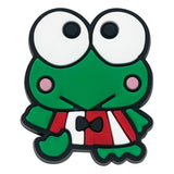 Sanrio Keroppi wearing a striped scarf product