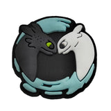 How to Train Your Dragon Toothless and Light Fury yin-yang design product