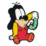 Disney Baby Goofy holding a green caterpillar product