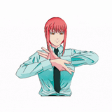 3D Lenticular Sticker - Chainsaw Man - Makima Three Forms