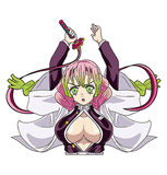 3D Lenticular Sticker - Demon Slayer - Mitsuri Kanroji Love Hashira Waifu