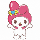 3D Lenticular Sticker - Sanrio - My Melody Pink Hood