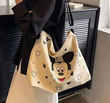 Backpack Purse - Disney - Mickey Mouse White Messenger Tote Bag