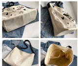Backpack Purse - Disney - Mickey Mouse White Messenger Tote Bag