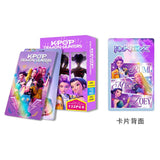 Photocard Set - KPop Demon Hunters - Huntrix Holographic 132pcs Box