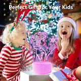 3D LED Night Light - Princess