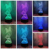 3D LED Night Light - Disney - Mickey & Minnie Dancing