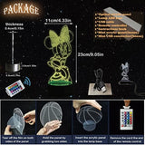 3D LED Night Light - Disney - Mickey & Minnie Dancing