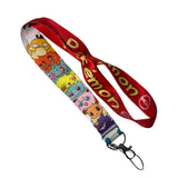 Lanyard - Pokémon - Chibi Character Stack Red