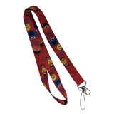 Lanyard - Sesame Street - Characters Logo Red