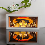 One Piece Monkey D. Luffy pointing forward anime light box — lit, front view