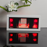 Naruto Itachi Uchiha with Sharingan eyes anime light box — lit, front view