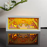 Sailor Moon Usagi Face Portrait anime light box — lit, front view