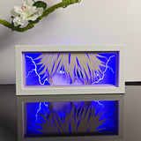 Jujutsu Kaisen Satoru Gojo spiky hair close-up anime light box — lit, front view