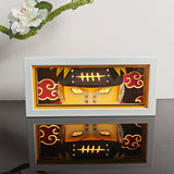 Naruto Akatsuki Pain with Rinnegan Eyes anime light box — lit, front view