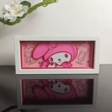 Sanrio My Melody Pink Lamp anime light box — unlit, design detail