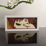 Naruto Gaara of the Sand love kanji anime light box — unlit, design detail