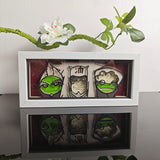 Naruto Jiraiya Legendary Sannin Sage Mode anime light box — unlit, design detail