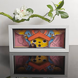 One Piece Doctor Tony Tony Chopper with supplies anime light box — unlit, design detail